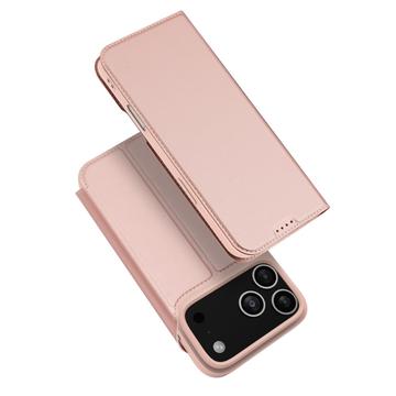 iPhone 17 Pro Max Dux Ducis Skin Pro Flip Hoesje - Roze