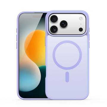 iPhone 17 Pro Max Dux Ducis Yind Hybride Hoesje - MagSafe-compatibel - Lichtpaars