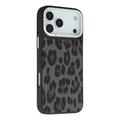 iPhone 17 Pro Max Jaucase magnetische hybride hoesje met luipaardprint
