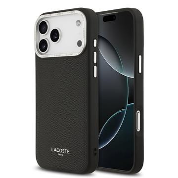 iPhone 17 Pro Max Lacoste Champs Élysées hoesje - MagSafe compatibel - Zwart