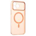 iPhone 17 Pro Max Momax CaseForm Lite MagSafe Case - Transparant Oranje