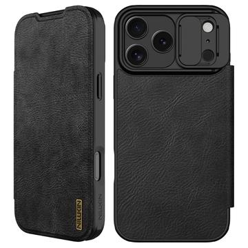 iPhone 17 Pro Max Nillkin Qin Pro Flip Cover - Zwart