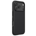 iPhone 17 Pro Max Nillkin Super Frosted Shield Pro Hybride Hoesje - Zwart