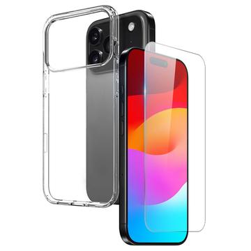 iPhone 17 Pro Max Northjo 2-in-1 Beschermingsset - Doorzichtig