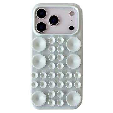 iPhone 17 Pro Max Silicone Hoesje met Zuignap - Groen