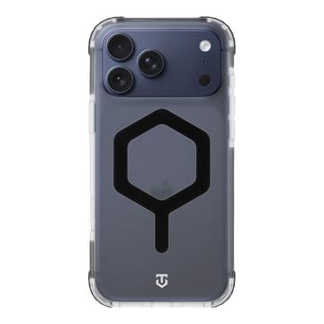 iPhone 17 Pro Max Tactical MagForce Hexagon hoesje - MagSafe compatibel - Zwart / Doorzichtig