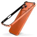 iPhone 17 Pro Metalen-bumper met opstaande randen - Oranje