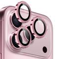iPhone 17 Pro/17 Pro Max Northjo Camera Lens Beschermer Set - Roze