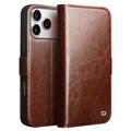 iPhone 17 Pro Qialino Classic Wallet Leren Hoesje