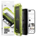 iPhone 17 Pro Ringke Easy Slide Privacy Glazen Screenprotector - 2 stuks.