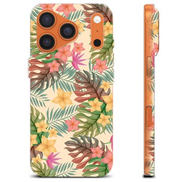 iPhone 17 Pro TPU-hoesje - Roze Bloemen