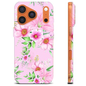 iPhone 17 Pro TPU-hoesje - Aquarel Bloemen