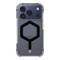 iPhone 17 Pro Tactical MagForce Hexagon hoesje - MagSafe compatibel - Zwart / Doorzichtig