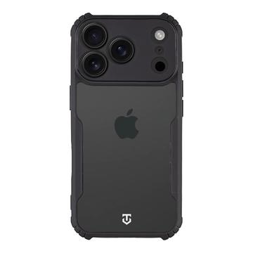 iPhone 17 Pro Tactical Quantum Stealth Hoesje met versterkte hoeken - Helder / Zwart