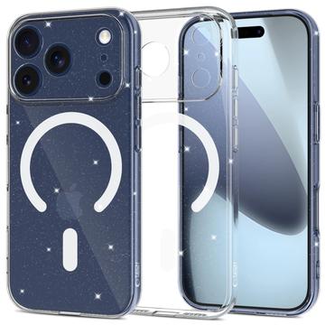iPhone 17 Pro Tech-Protect FlexAir Glitter MagSafe TPU Hoesje - Doorzichtig