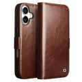iPhone 17 Qialino Classic Wallet Leren Hoesje