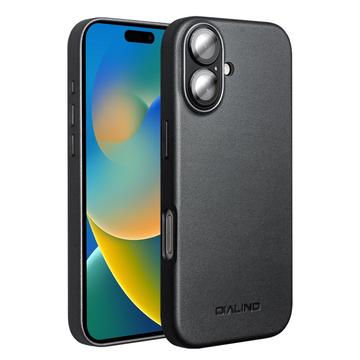 iPhone 17 Qialino Premium MagSafe hoesje - Zwart