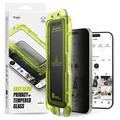 iPhone 17 Ringke Easy Slide Privacy Glazen Screenprotector - 2 stuks.