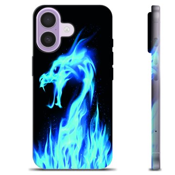 iPhone 17 TPU-hoesje - Blauwe Vuurdraak