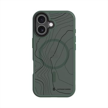 iPhone 17 Tactical MagForce Hyperstealth Sika Hybride Hoesje - MagSafe-compatibel - Bosgroen