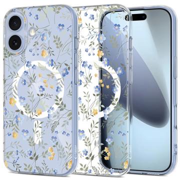 iPhone 17 Tech-Protect FlexAir MagSafe TPU Hoesje - Lentebloemen