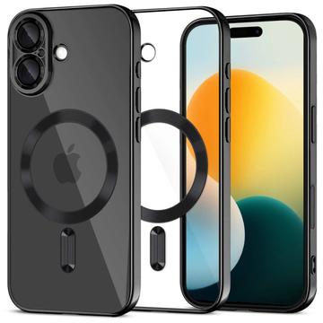 iPhone 17 Tech-Protect MagFlex hoesje - MagSafe compatibel - Helder / Zwart