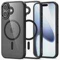 iPhone 17 Tech-Protect Magmat Cover - MagSafe-compatibel - Zwart / Doorzichtig