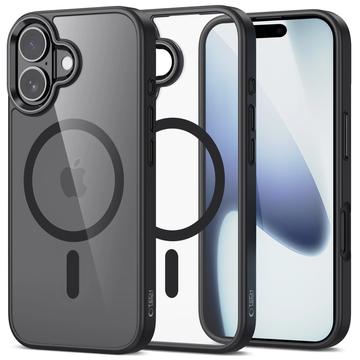 iPhone 17 Tech-Protect Magmat Cover - MagSafe-compatibel - Zwart / Doorzichtig