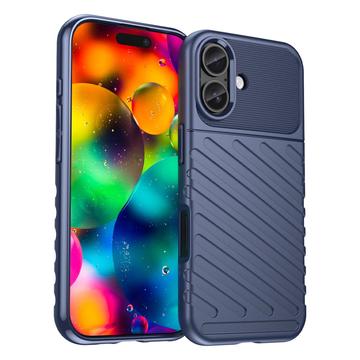 iPhone 17 Thunder Series TPU Hoesje - Blauw