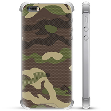 iPhone 5/5S/SE Hybride Case - Camouflage