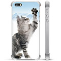 iPhone 5/5S/SE hybride hoesje - Cat