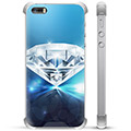 iPhone 5/5S/SE Hybride Case - Diamant