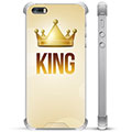 iPhone 5/5S/SE Hybride Case - Koning