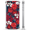 iPhone 5/5S/SE Hybride Case - Vintage Bloemen