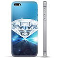 iPhone 5/5S/SE TPU Case - Diamant