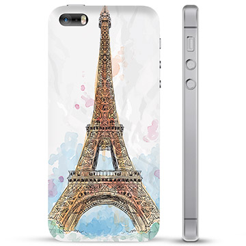 iPhone 5/5S/SE TPU-hoesje - Parijs