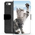 iPhone 5/5S/SE Premium Wallet Case - Kat