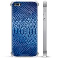 iPhone 5/5S/SE Hybride Case - Leer