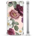 iPhone 5/5S/SE Hybride Hoesje - Romantische Bloemen
