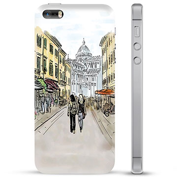 iPhone 5/5S/SE TPU-hoesje - Italië Straat