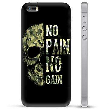 iPhone 5/5S/SE TPU-hoesje - geen pijn, geen winst