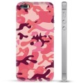 iPhone 5/5S/SE TPU Case - Roze Camouflage
