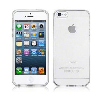 Siliconenhoesje voor iPhone 5 / 5S / SE - Frost White