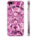 iPhone 5/5S/SE TPU-hoesje - Roze Kristal