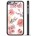 iPhone 6 / 6S Beschermende Cover - Roze Bloemen