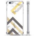 iPhone 6 Plus / 6S Plus Hybride Case - Abstract Marmer