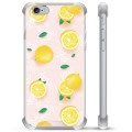 iPhone 6 / 6S hybride hoesje - citroenpatroon
