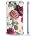 iPhone 6 / 6S hybride hoesje - romantische bloemen