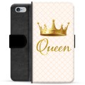iPhone 6 Plus / 6S Plus Premium Portemonnee Hoesje - Koningin