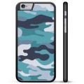 iPhone 6 / 6S Beschermhoes - Blauw Camouflage